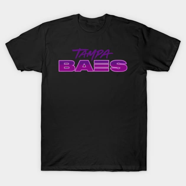 Tampa Baes Logo T-Shirt by Caring is Cool